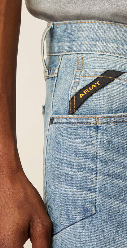 Rebar M4 Relaxed DuraStretch Basic Stackable Straight Leg Jean 02